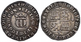 Reino de Castilla y León. 1 real. Sevilla. (Bautista-553.2). Ag. 3,45 g. EBC-. Est...300,00. // ENGLISH: Kingdom of Castille and Leon. 1 real. Sevilla...