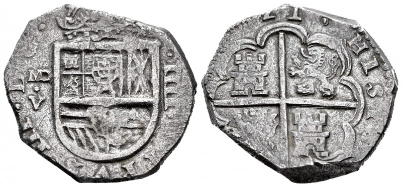 Felipe III (1598-1621). 4 reales. (16)21. Madrid. V. (Cal 2019-740). Ag. 13,44 g...