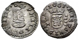 Felipe IV (1621-1665). 4 maravedís. 1663. Trujillo. M. (Cal 2019-284). Ae. 0,93 g. Ceca y ensayador a izquierda. EBC-. Est...50,00. // ENGLISH: Philip...