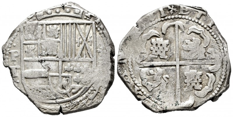 Felipe IV (1621-1665). 8 reales. 1631. Potosí. T. (Cal 2008-473). (Cal-1456). Ag...