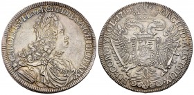 Austria. Karl VI. 1 thaler. 1719. Hall. (Km-1594). (Dav-1053). Ag. 28,61 g. EBC. Est...400,00. // ENGLISH: Austria. Karl VI. 1 thaler. 1719. Hall. (Km...
