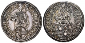 Austria. 1 thaler. 1674. Salzburgo. (Km-190). Ag. 28,77 g. Preciosa pátina de monetario. EBC+. Est...350,00. // ENGLISH: Austria. 1 thaler. 1674. Salz...
