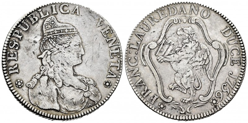 Italia. Venecia. Francesco Lorean. Tallero. 1756. (Gamberini-1604). (Km-625). (D...