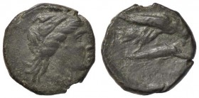 GRECHE - SARMATIA - Olbia - AE 15 - Testa di Demetra a d. /R Aquila a d. con pesce tra gli artigli S. Cop. 78; Sear 1687 (AE g. 2,94)
qSPL/BB+
