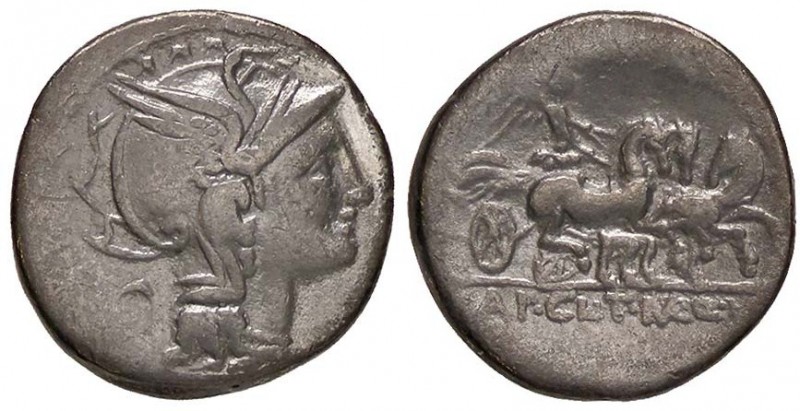 ROMANE REPUBBLICANE - CLAUDIA - Ap. Claudius Pulcher, T. Manlius Mancinus e Q. U...