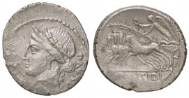 ROMANE REPUBBLICANE - CONSIDIA - C. Considius Paetus (46 a.C.) - Denario - Testa di Venere Erycina a s. /R La Vittoria su quadriga a s. B. 7; Cr. 465/...
