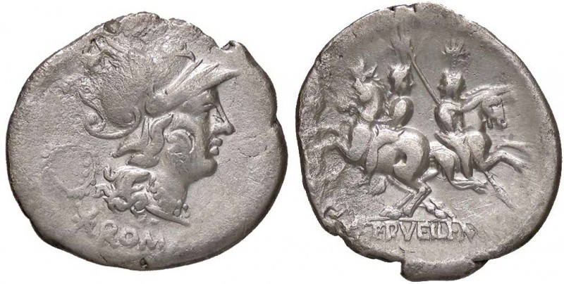 ROMANE REPUBBLICANE - SERVILIA - C. Servilius M. f. (136 a.C.) - Denario - Testa...
