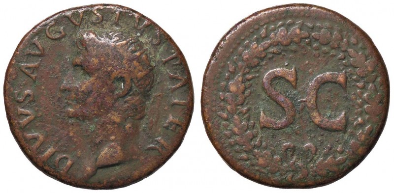 ROMANE IMPERIALI - Augusto (27 a.C.-14 d.C.) - Dupondio - Testa radiata a s. /R ...