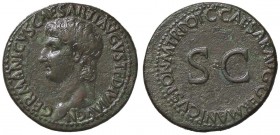 ROMANE IMPERIALI - Germanico († 19) - Asse - Testa a s. /R SC entro scritta C. 1 (AE g. 10,83)
BB-SPL