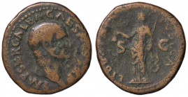ROMANE IMPERIALI - Galba (68-69) - Asse - Testa a d. /R La Libertà stante a s. con berretto e scettro C. 128; RIC 367 (AE g. 11,92)
meglio di MB