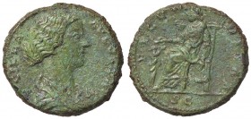 ROMANE IMPERIALI - Lucilla (moglie di L. Vero) - Asse - Busto a d. /R La Fecondità seduta a s.; davanti un fanciullo C. 24 NC (AE g. 10,92)
BB-SPL