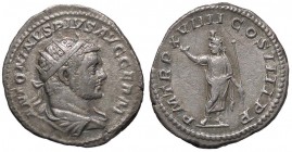 ROMANE IMPERIALI - Caracalla (198-217) - Antoniniano - Busto radiato e drappeggiato a d. /R Serapide stante a s. con scettro, alza la mano d. C. 295; ...