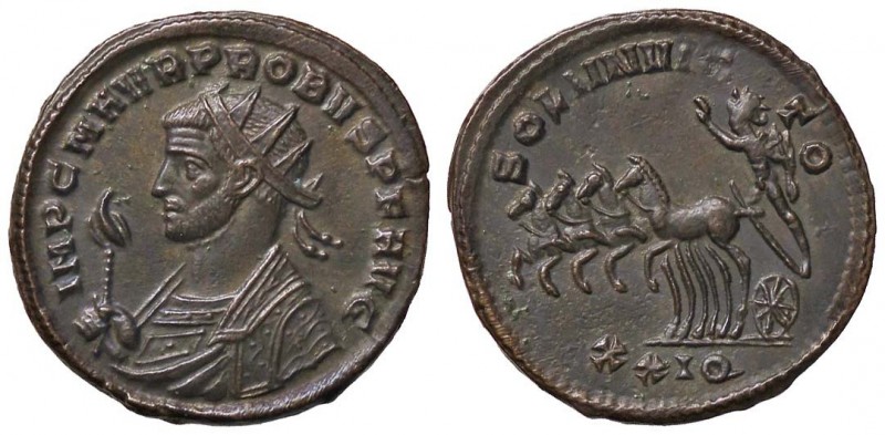 ROMANE IMPERIALI - Probo (276-282) - Antoniniano - Busto radiato a s. con mantel...