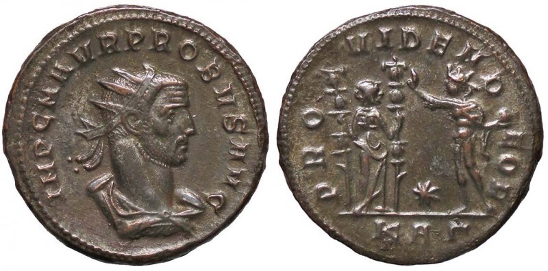 ROMANE IMPERIALI - Probo (276-282) - Antoniniano (Cartagine) - Busto radiato e c...