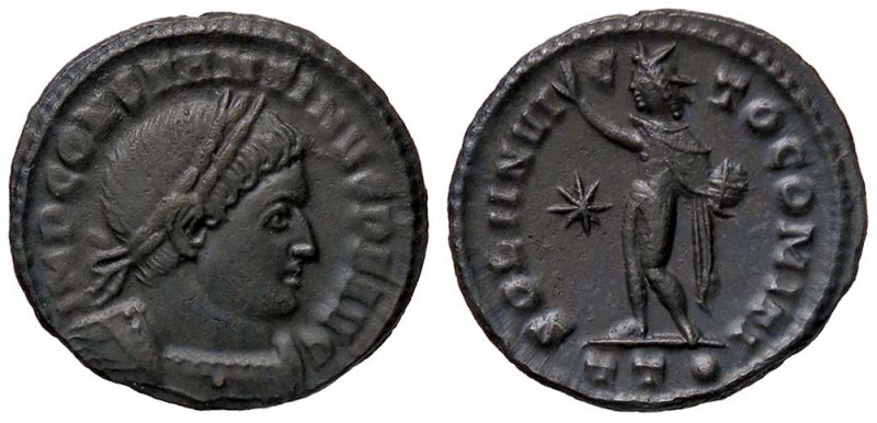 ROMANE IMPERIALI - Costantino I (306-337) - Follis (Ticinum) - Busto laureato e ...