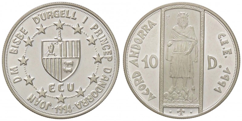 ESTERE - ANDORRA - 10 Diners 1994 Kr. 99 AG
FS