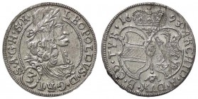 ESTERE - AUSTRIA - Leopoldo I (1658-1705) - 3 Kreuzer 1693 Hall Kr. 1356 MI
SPL+