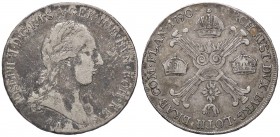 ESTERE - AUSTRIA - Francesco II (1792-1806) - Mezzo tallero 1790 A Kr. 34 AG
qBB/BB