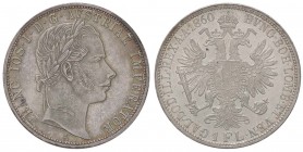 ESTERE - AUSTRIA - Francesco Giuseppe (1848-1916) - Fiorino 1860 A Kr. 2219 AG
qFDC