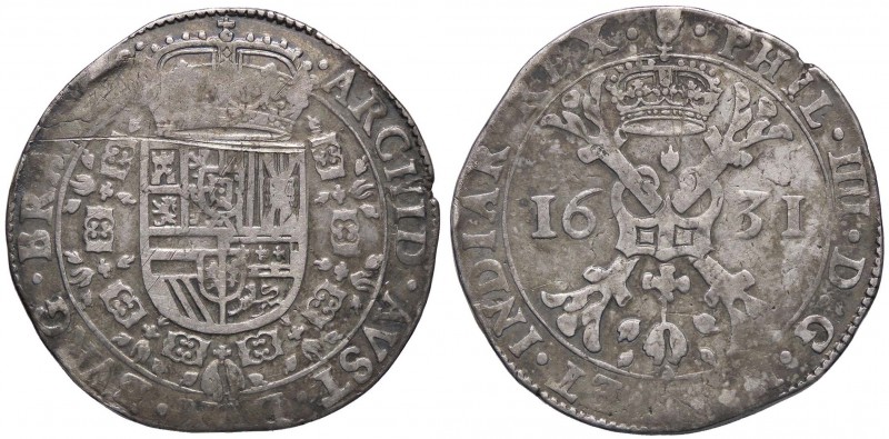 ESTERE - BELGIO - BRABANTE - Filippo IV (1621-1665) - Ducatone 1631 AG
qBB