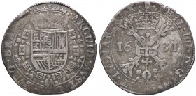 ESTERE - BELGIO - BRABANTE - Filippo IV (1621-1665) - Ducatone 1631 AG
qBB