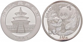 ESTERE - CINA - Repubblica Popolare Cinese (1912) - 10 Yuan 2005 - Panda Kr. 1589 AG
FS