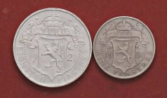 ESTERE - CIPRO - Giorgio V (1910-1936) - 18 Piastre 1921 Kr. 14 R AG Assieme a 9 piastre 1921 - Lotto di 2 monete
MB÷qBB