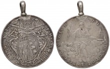 ZECCHE ITALIANE - BOLOGNA - Pio VII (1800-1823) - Scudo 1818 A. XVIII Pag. 87/87b; Mont. 98/100 R AG Appiccagnolo coevo
BB/qBB
