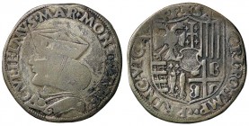 ZECCHE ITALIANE - CASALE - Guglielmo II Paleologo (1494-1518) - Testone CNI 29/32 e 35/40; MIR 185 R (AG g. 8,58)
MB/qBB