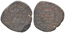 ZECCHE ITALIANE - CASALE - Ferdinando Carlo Gonzaga-Nevers (1669-1707) - Grosso CNI 7/10; MIR 363 MI
BB/qBB