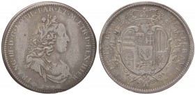 ZECCHE ITALIANE - FIRENZE - Francesco III (1737-1746) - Mezzo francescone 1738 CNI 8; MIR 355/1 RR AG
MB-BB
