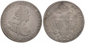 ZECCHE ITALIANE - FIRENZE - Francesco I Imperatore (1746-1765) - Francescone 1747 CNI 37; MIR 360 RR AG
MB-BB