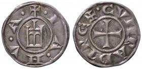 ZECCHE ITALIANE - GENOVA - Repubblica (1139-1339) - Grosso da 6 denari imperiali CNI 101/103; MIR 12 (AG g. 1,62)
SPL