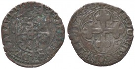 SAVOIA - Emanuele Filiberto (1553-1580) - Soldo 1575 ED MIR 534bg NC (MI g. 1,53)II tipo
qBB/BB