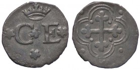 SAVOIA - Carlo Emanuele I (1580-1630) - Quarto di soldo (Chambery) MIR 678d NC (MI g. 0,74)II tipo
BB+