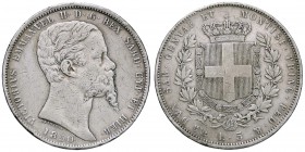 SAVOIA - Vittorio Emanuele II (1849-1861) - 5 Lire 1850 G Pag. 370; Mont. 41 R AG
meglio di MB