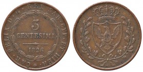 SAVOIA - Vittorio Emanuele II Re eletto (1859-1861) - 3 Centesimi 1860 (1826) B Pag. 449; Mont. 137 R CU Colpetto
BB