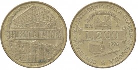 REPUBBLICA ITALIANA - Repubblica Italiana (monetazione in lire) (1946-2001) - 200 Lire 1996 NC BT asse ruotato di 220°
BB