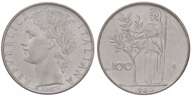 REPUBBLICA ITALIANA - Repubblica Italiana (monetazione in lire) (1946-2001) - 100 Lire 1960 Mont. 10 AC
FDC