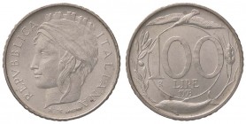 REPUBBLICA ITALIANA - Repubblica Italiana (monetazione in lire) (1946-2001) - 100 Lire 1993 Mont. 10 R AC Testa piccola
qFDC