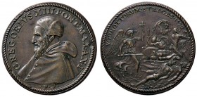 MEDAGLIE - PAPALI - Gregorio XIII (1572-1585) - Medaglia 1572 A. I - Strage degli Ugonotti AE Opus: FP Ø 30
SPL-FDC