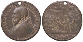 MEDAGLIE - PAPALI - Gregorio XIII (1572-1585) - Medaglia 1575 Mod. 710 RR AE Opus: Bonzagni Ø 36 Foro
MB
