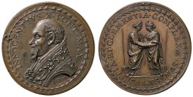 MEDAGLIE - PAPALI - Innocenzo X (1644-1655) - Medaglia A. II - Giustizia e Clemenza Linc. 1085 AE Ø 35
qFDC