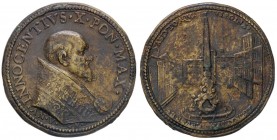 MEDAGLIE - PAPALI - Innocenzo X (1644-1655) - Medaglia A. VII Linc. 1096 AE Opus: G. Molo Ø 38
BB