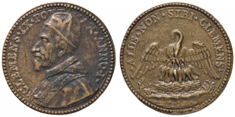 MEDAGLIE - PAPALI - Clemente IX (1667-1669) - Medaglia A. I Linc. 1258 AE Ø 33
...