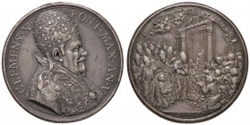 MEDAGLIE - PAPALI - Clemente X (1670-1676) - Medaglia 1675 A. V AG Opus: Hamerani Ø 40 Segno al D/
BB+