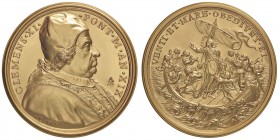 MEDAGLIE - PAPALI - Clemente XI (1700-1721) - Medaglia A. XIX MD Ø 38Punzone papale nel campo al D/ Postuma
FDC