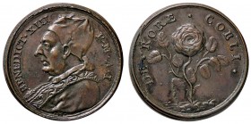 MEDAGLIE - PAPALI - Benedetto XIII (1724-1730) - Medaglia A. I Linc. 1709 AE Opus: Hamerani Ø 24
qFDC