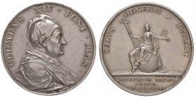 MEDAGLIE - PAPALI - Clemente XIV (1769-1774) - Medaglia 1773 - L'Abrogazione dell'ordine dei gesuiti MA Opus: van Berckel Ø 39 Colpetti
BB+
