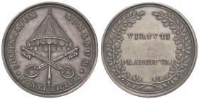 MEDAGLIE - PAPALI - Pio VII (1800-1823) - Medaglia Premio Pontificio Seminario Romano AG Opus: Gennari Ø 40
SPL